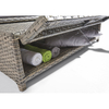 Birdies Factory Hot Selling Dimensions Double Outdoor Plastic Rattan Beach Sun Lounger