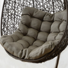 Outdoor Double Cane Hanging Chair with Stand