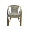 Outdoor Round Aluminium Metal Plastic Rattan Wicker Garden Chair