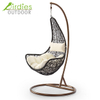 Birdies Factory Off Egg Design Portable Indoor Rattan Patio Swing Chair
