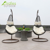 Birdies Factory Off Egg Design Portable Indoor Rattan Patio Swing Chair