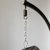 Outdoor Double Cane Hanging Chair with Stand