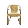 Outdoor Round Aluminium Metal Plastic Rattan Wicker Garden Chair