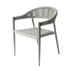 Hot Sale Modern Leisure Coffee Woven Garden Outdoor Chair Rope Furniture