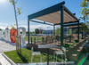 Outdoor Garden Patio Roof Free Standing Balcony Custom Aluminum Motorized Retractable Automatic Awning