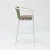 New High-quality Hot-selling Durable Sunscreen Waterproof Modern Rope Woven Terrace Garden Bar Outdoor Rope Bar Chair