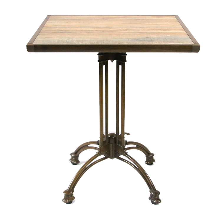 Beer Square Ceramic Top Aluminum Garden Outdoor Cafe Table