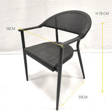Outdoor French Bistro Aluminum Hotel Cafe Garden Chairs