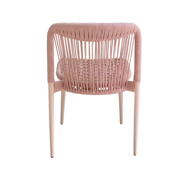 Outdoor patio table and chair backrest chair Balcony living room Fashion chair innovative dining chair