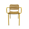 Newly Designed Woven Aluminum Frame Durable Garden Rope Outdoor Chair