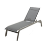 Outdoor garden Sunshine beach Hotel swimming pool Aluminum Chaise Lounger chair with Mesh Seat