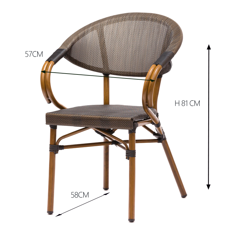 Modern Aluminum Outdoor Garden Chair And Table Ceramic Set Furniture