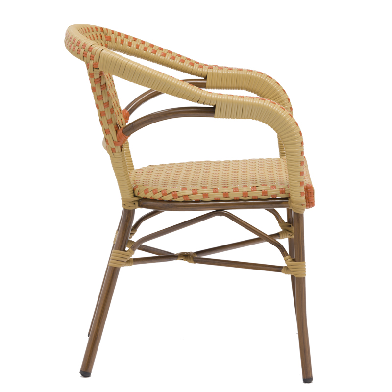 Elegant cheap indoor or outdoor cafe restaurant home aluminium furniture garden chairs