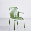 Color Design Home Dining Room Outdoor Bistro Bar Coffee Restaurant Patio Garden Furniture Aluminum Metal Chair