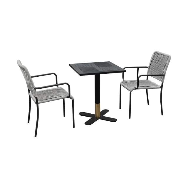 Outdoor Chairs Outdoor Braided chairs Villa Courtyard Garden Terrace Terrace Hotel Leisure Furniture
