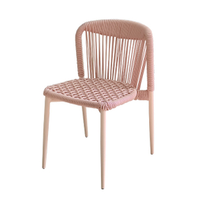 Outdoor patio table and chair backrest chair Balcony living room Fashion chair innovative dining chair