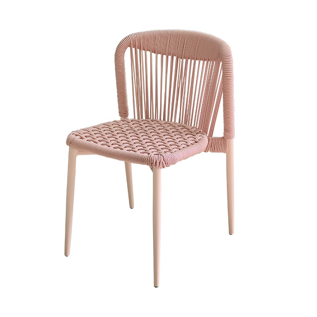 Outdoor patio table and chair backrest chair Balcony living room Fashion chair innovative dining chair