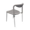 Outdoor Table And Chair, Courtyard Balcony, Open-air Garden, Waterproof And Sun-Proof, All-Aluminum Rope Chair, Tea Table And Chair Combination