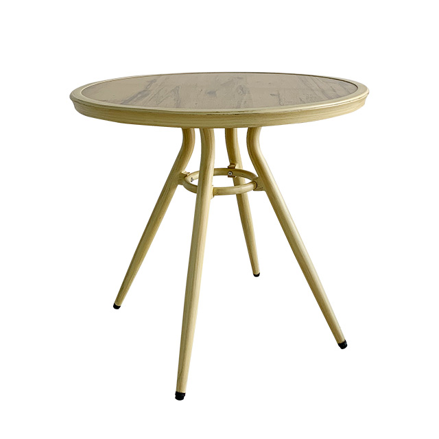 Outdoor Tables AndChairs, Courtyard Anti-Corrosion Wood Tables, Balcony Leisure Coffee Shop And Outdoor Garden Dining Table