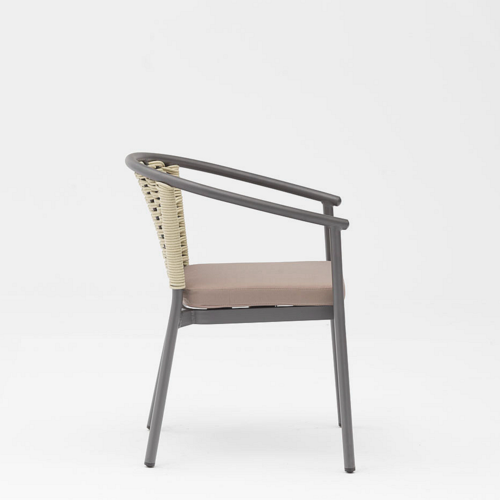 Modern High-quality Hot-selling Durable Waterproof Sun-proof Rattan Terrace Garden Beach Outdoor Rattan Chair