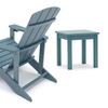 Modern Ergonomic Design Outdoor Patio Garden Plastic Wood Adirondack Chair