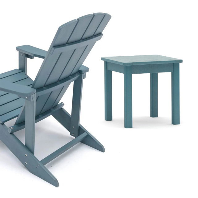 Modern Ergonomic Design Outdoor Patio Garden Plastic Wood Adirondack Chair