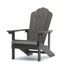 Outdoor Colorful Waterproof Plastic Wood Patio Garden Adirondack Chair