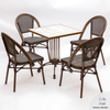 Modern Comfy Metal Folding Outdoor Aluminum Bistro Chairs