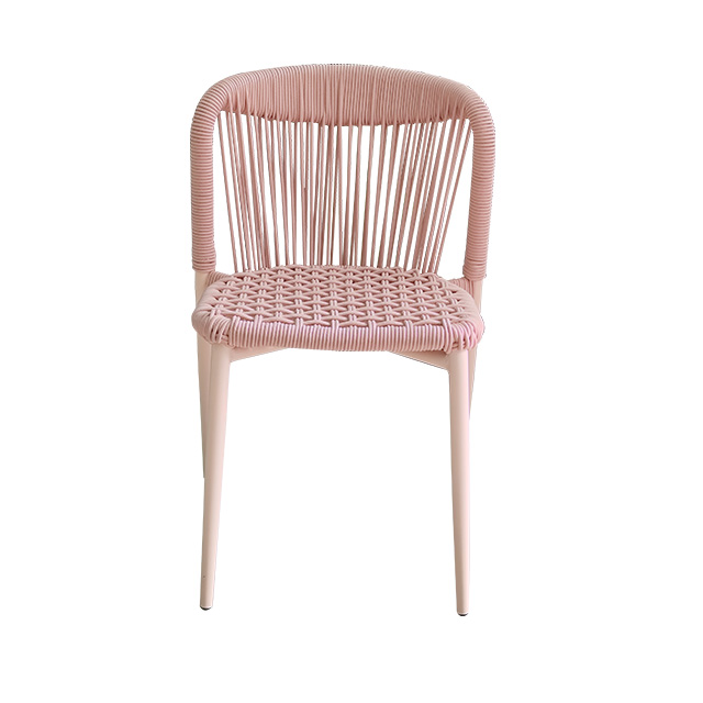 Outdoor patio table and chair backrest chair Balcony living room Fashion chair innovative dining chair