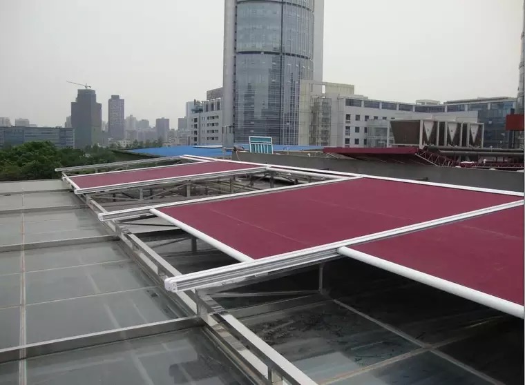 Outdoor Garden Patio Custom Retractable Roof Window Electric Motorized Aluminum Automatic Awning