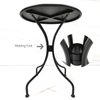 China Black Standard Carbon Steel Garden Table