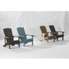 Modern Ergonomic Design Outdoor Patio Garden Plastic Wood Adirondack Chair