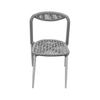 Outdoor Table And Chair, Courtyard Balcony, Open-air Garden, Waterproof And Sun-Proof, All-Aluminum Rope Chair, Tea Table And Chair Combination