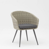 High-quality Hot-selling Durable Waterproof Sunscreen High-end Outdoor Garden Beach Rattan Woven Rattan Chair