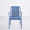 Color Design Home Dining Room Outdoor Bistro Bar Coffee Restaurant Patio Garden Furniture Aluminum Metal Chair