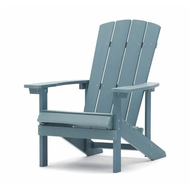 Modern Ergonomic Design Outdoor Patio Garden Plastic Wood Adirondack Chair