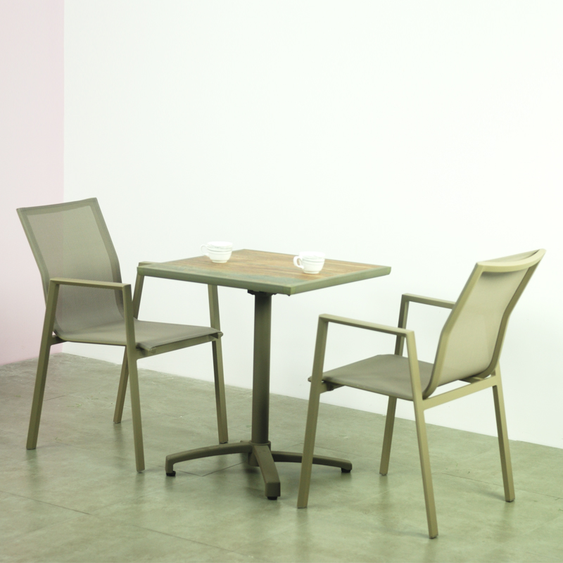 New Design Modern Bar Home Restaurant Outdoor Furniture Garden Aluminum Sets Chairs