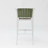 New High-quality Hot-selling Durable Sunscreen Waterproof Modern Rope Woven Terrace Garden Bar Outdoor Rope Bar Chair