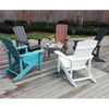 Modern Ergonomic Design Outdoor Patio Garden Plastic Wood Adirondack Chair