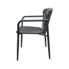 Outdoor Chair Courtyard Outdoor Balcony Outdoor Chair Aluminum Alloy Fining Chair Rattan Woven Tables And Chairs Leisure Chair