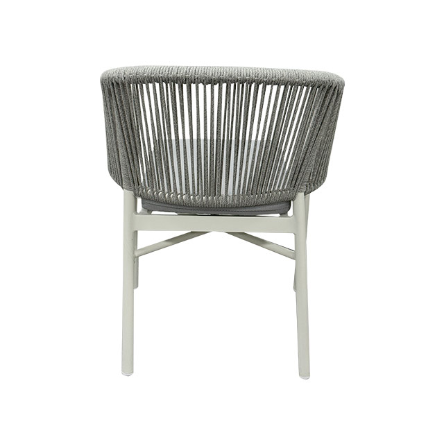 Outdoor Rope-Woven Chairs, Waterproof Leisure Chairs For Villas, Resorts And Hotels, Garden, Courtyard, Terrace And Balcony Furniture