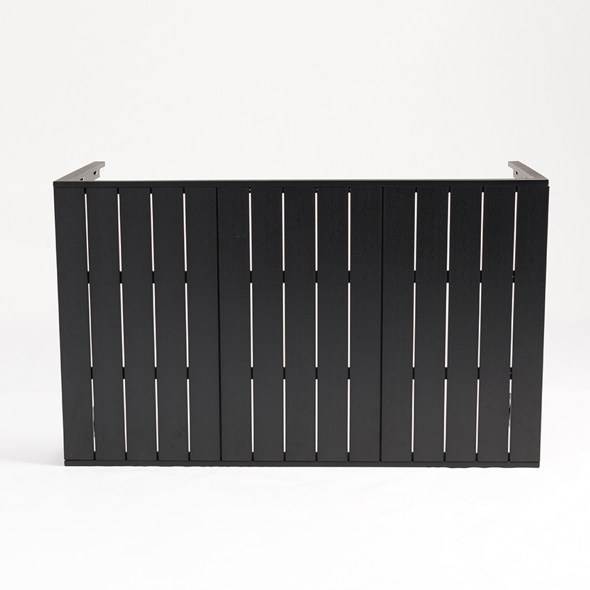 Hot Selling Aluminum Outdoor Garden Dining Patio Plastic Polywood Wood Table