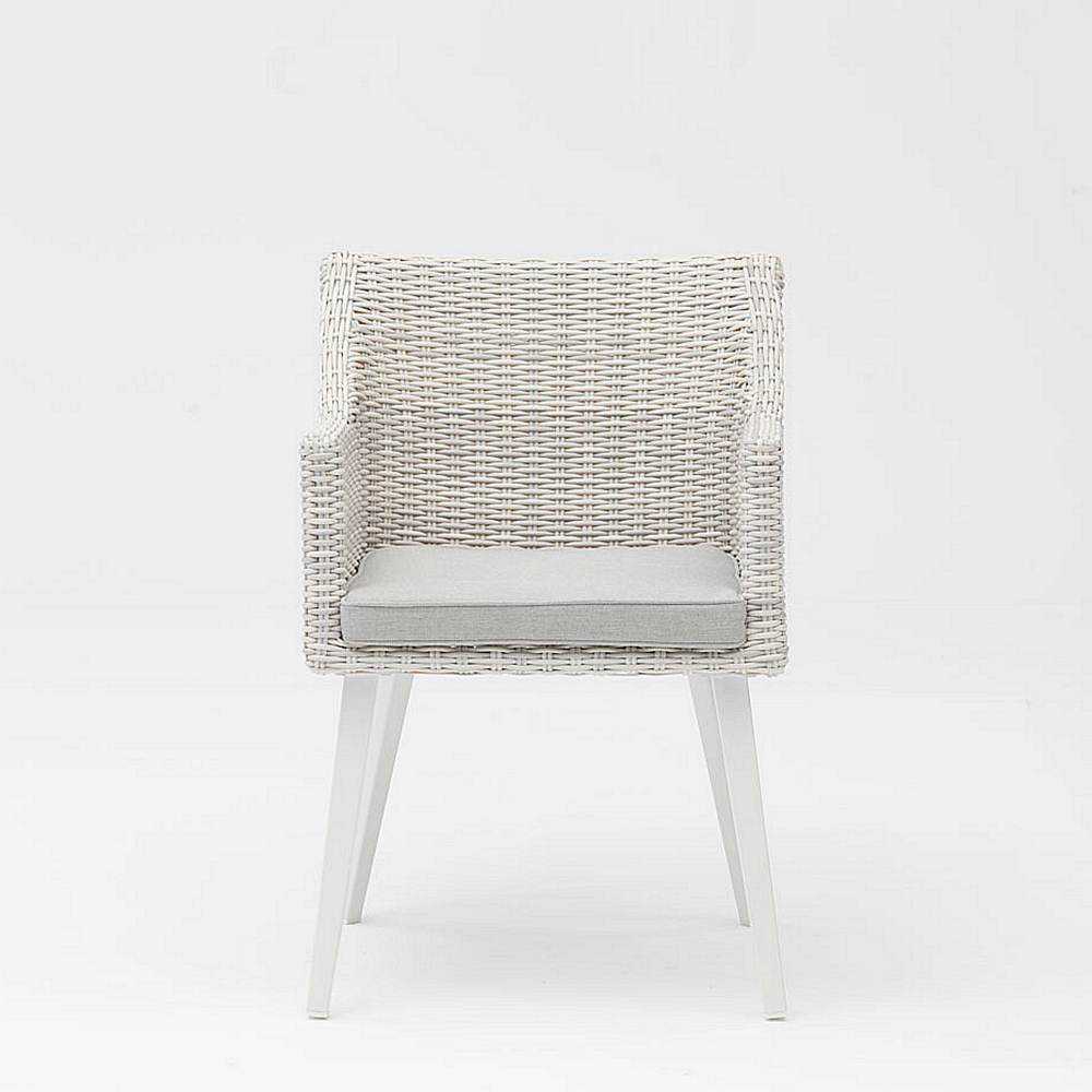 New Craft Design Modern Rattan Patio Garden Color Beach Chair Armrest Leisure Rattan Outdoor Chair