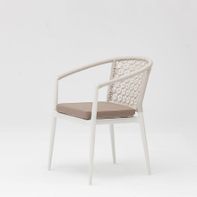Hot New Technology Design Modern Rattan Aluminum Frame Garden Terrace Beach Armrest Leisure Rattan Outdoor Chair