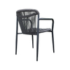 Outdoor Chair Courtyard Outdoor Balcony Outdoor Chair Aluminum Alloy Fining Chair Rattan Woven Tables And Chairs Leisure Chair