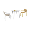 Newly Designed Woven Aluminum Frame Durable Garden Rope Outdoor Chair