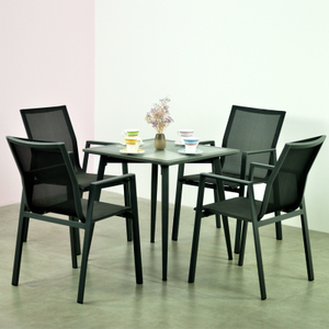 New Design Modern Bar Home Restaurant Outdoor Furniture Garden Aluminum Sets Chairs