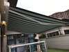 Outdoor Garden Patio Garage Metal Aluminum Waterproof Retractable Vertical Electric Awning