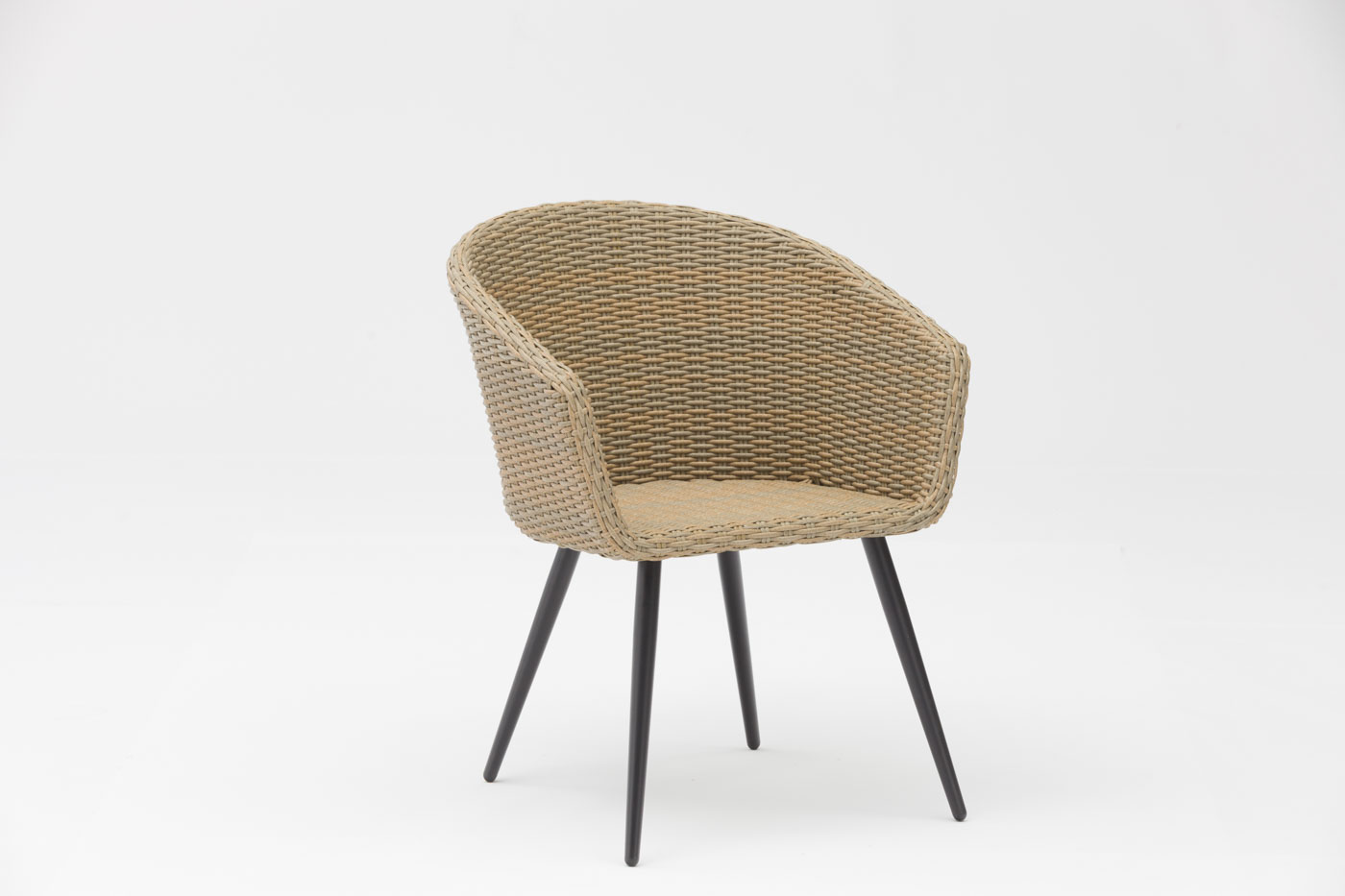 High-quality Hot-selling Durable Waterproof Sunscreen High-end Outdoor Garden Beach Rattan Woven Rattan Chair