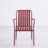 Color Design Home Dining Room Outdoor Bistro Bar Coffee Restaurant Patio Garden Furniture Aluminum Metal Chair